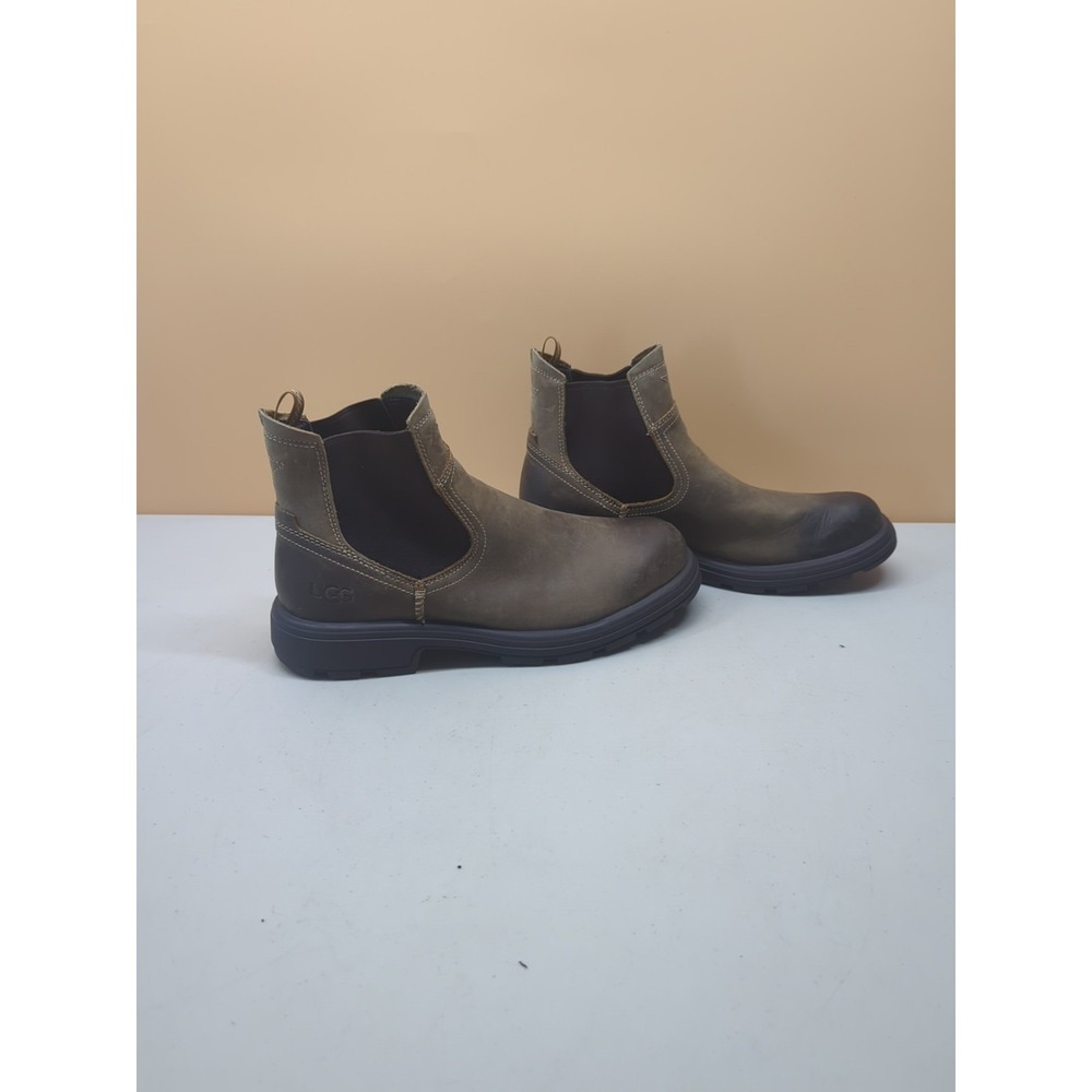 UGG Men's size 7.5 Biltmore Chelsea Waterproof Slip On Boots Stout S/N 1103789 - Picture 2 of 9